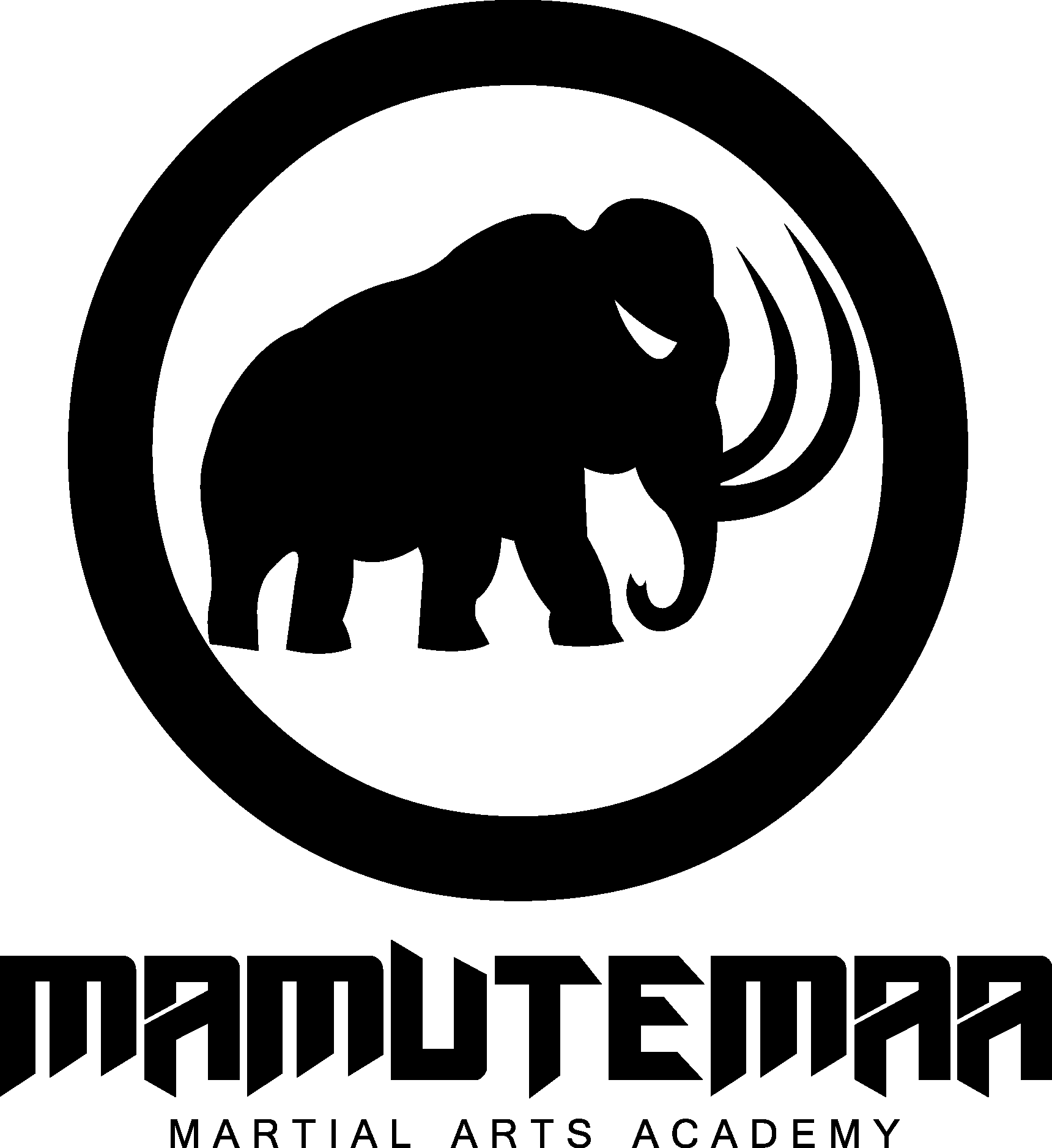 Mamute MAA Black Logo Vector Logo